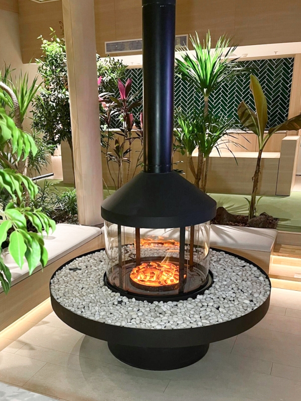 Enhancing Hotel Ambiance with Wall-Mounted Fireplaces